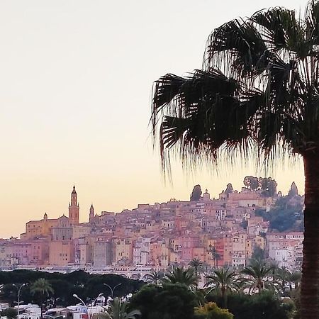 Menton Bord De Mer Studio Calme Avec Balcon, Ascenseur, Climatisation, Ideal Location Quiet Near Sea, Balcony, Elevator, Ac 외부 사진